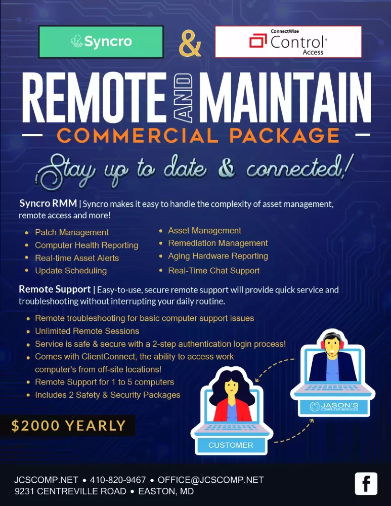 $2000 Commercial Services for JCS