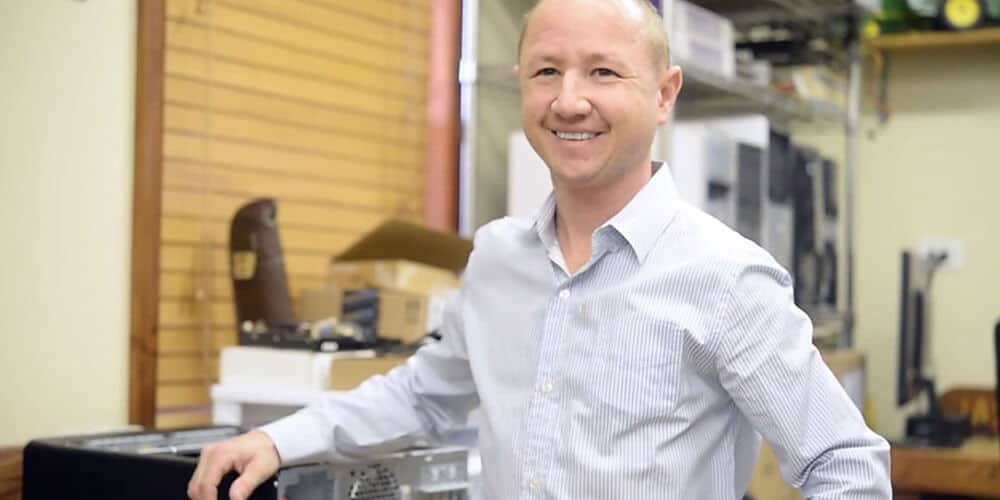 Jason Lee, Owner of Jasons' Computer Services.