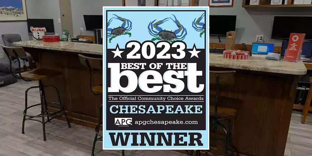 Jason 's Computer Serviecs, winner of the 2023 Best of the Best Chesapeake.