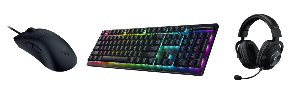 Logitech, Razer and other wireless mice and keyboards