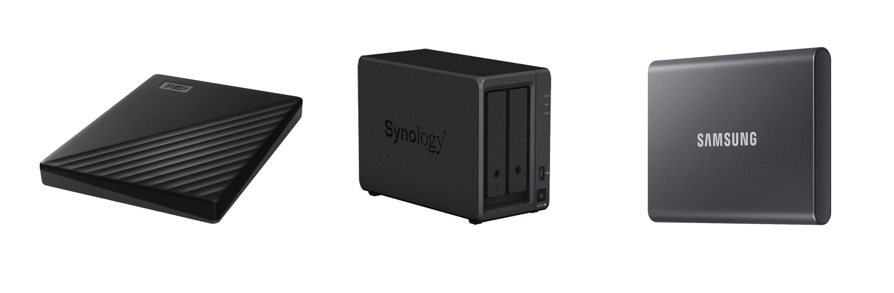 External hard drives and backup drives