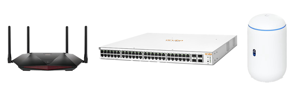 Networking equipment installation